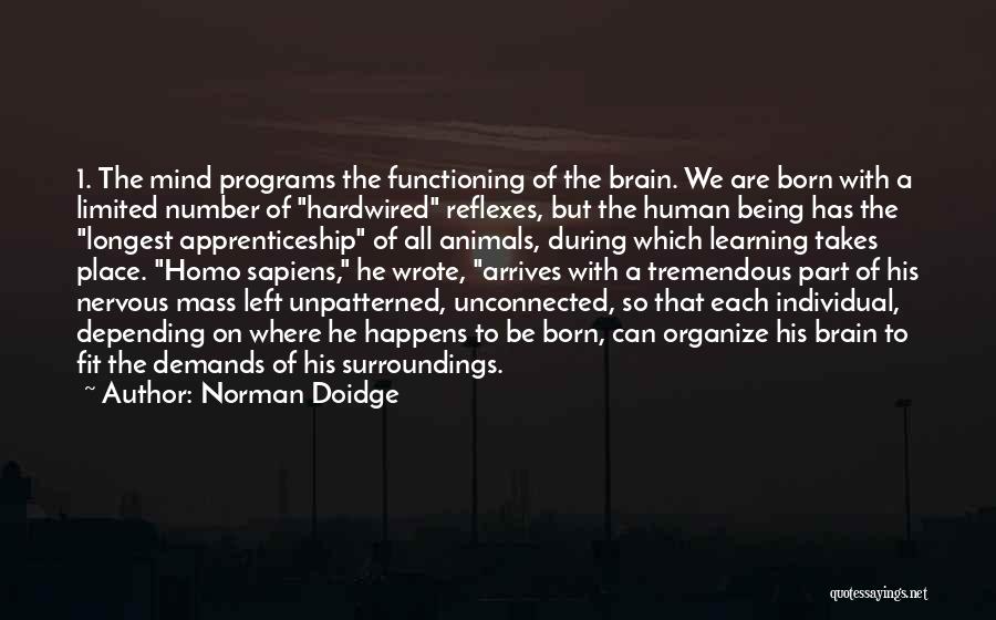 Reflexes Quotes By Norman Doidge