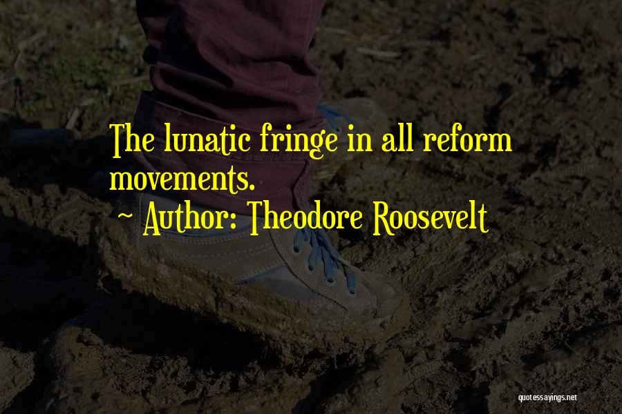 Reform Quotes By Theodore Roosevelt