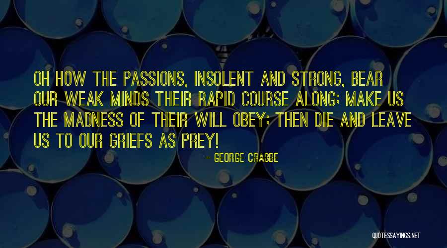 Reformador Calvino Quotes By George Crabbe