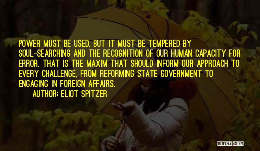 Reforming Quotes By Eliot Spitzer