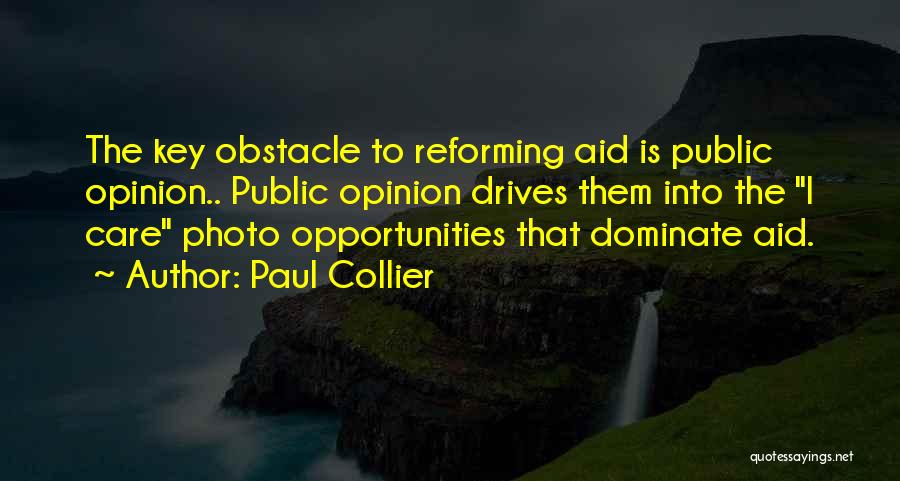 Reforming Quotes By Paul Collier