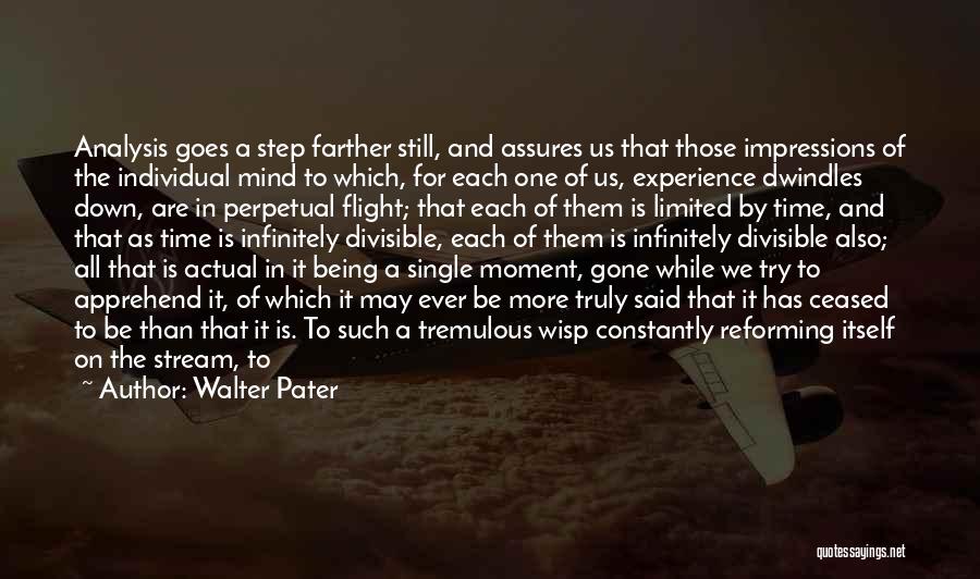 Reforming Quotes By Walter Pater