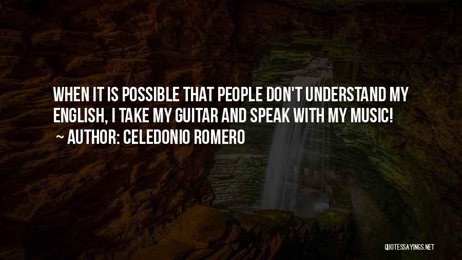 Reformulate Sentences Quotes By Celedonio Romero