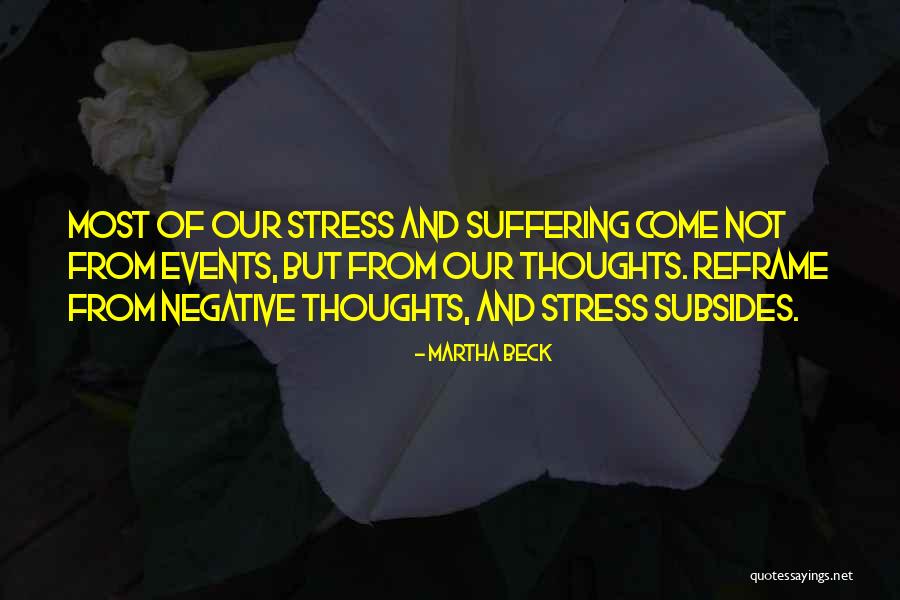 Reframe Your Thoughts Quotes By Martha Beck Reframe Your Thoughts Quotes By Martha Beck