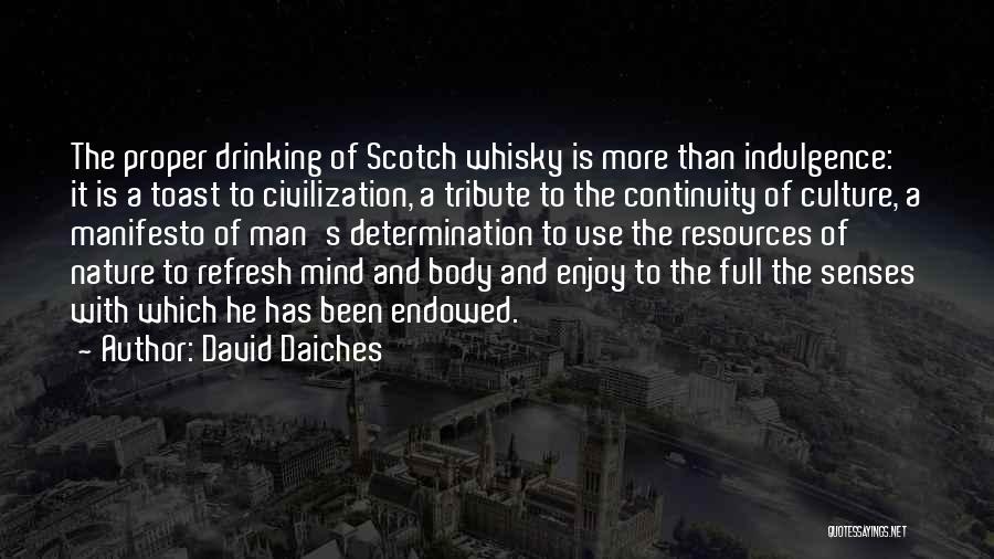 Refresh My Mind Quotes By David Daiches