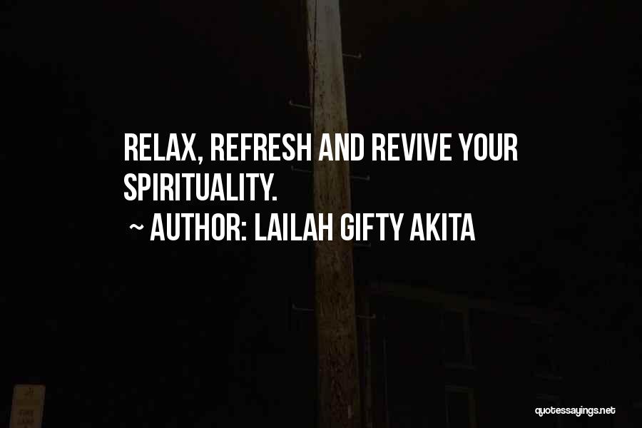 Refresh Quotes By Lailah Gifty Akita