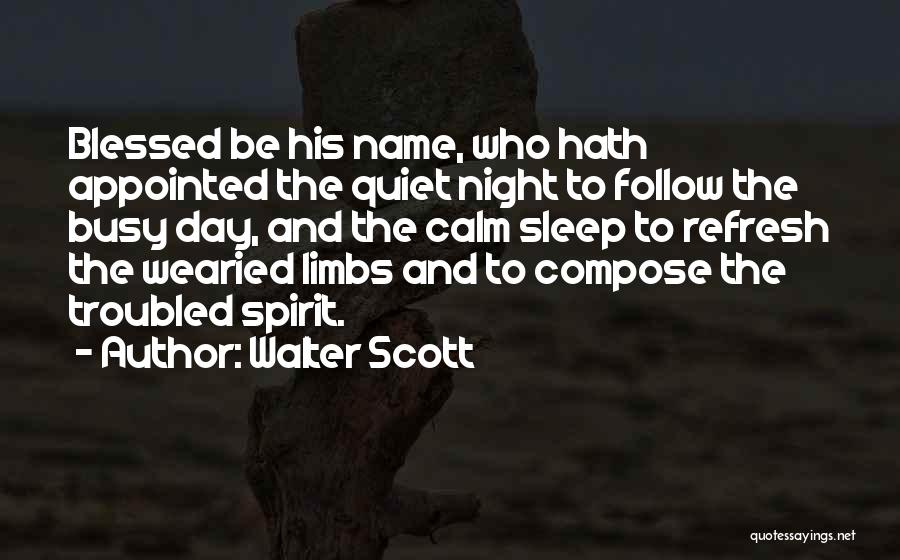 Refresh Quotes By Walter Scott