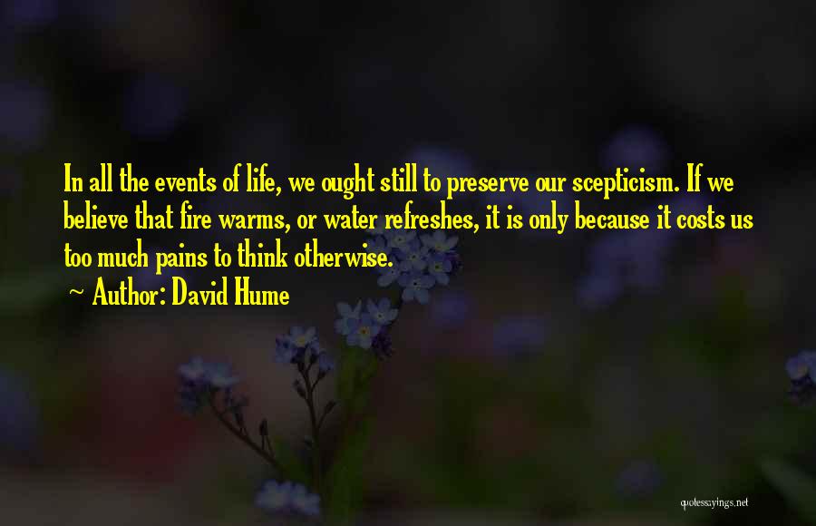 Refreshes Quotes By David Hume