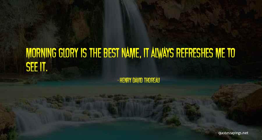 Refreshes Quotes By Henry David Thoreau