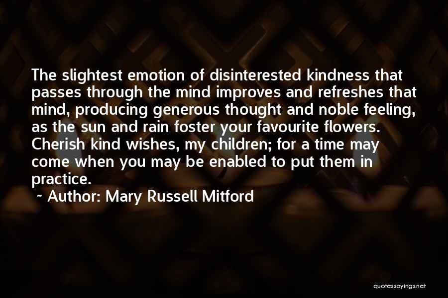 Refreshes Quotes By Mary Russell Mitford