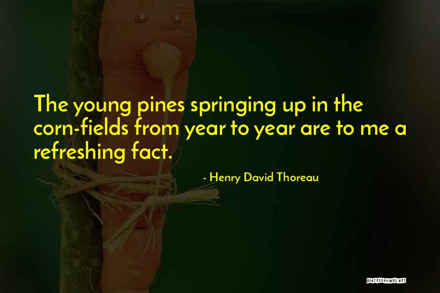 Refreshing Nature Quotes By Henry David Thoreau