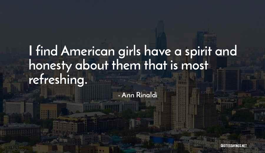 Refreshing Quotes By Ann Rinaldi