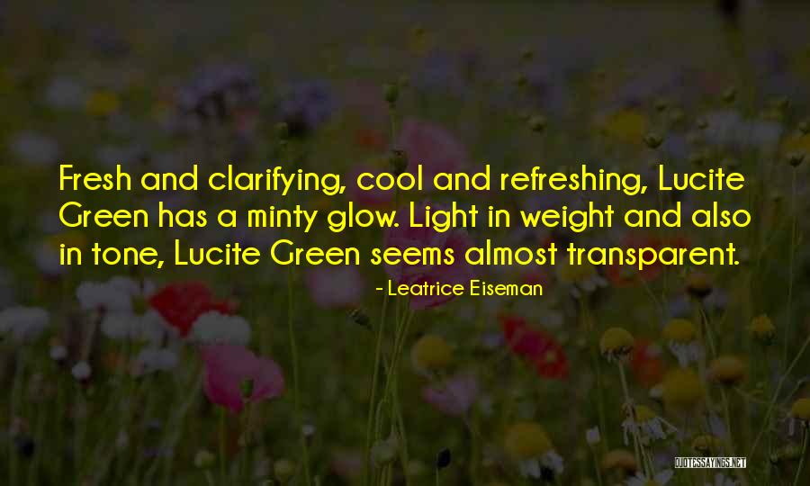 Refreshing Quotes By Leatrice Eiseman