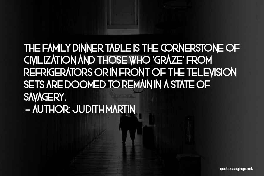 Refrigerators Quotes By Judith Martin