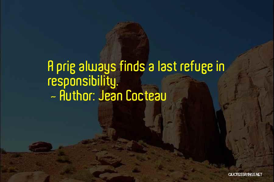 Refuge Quotes By Jean Cocteau
