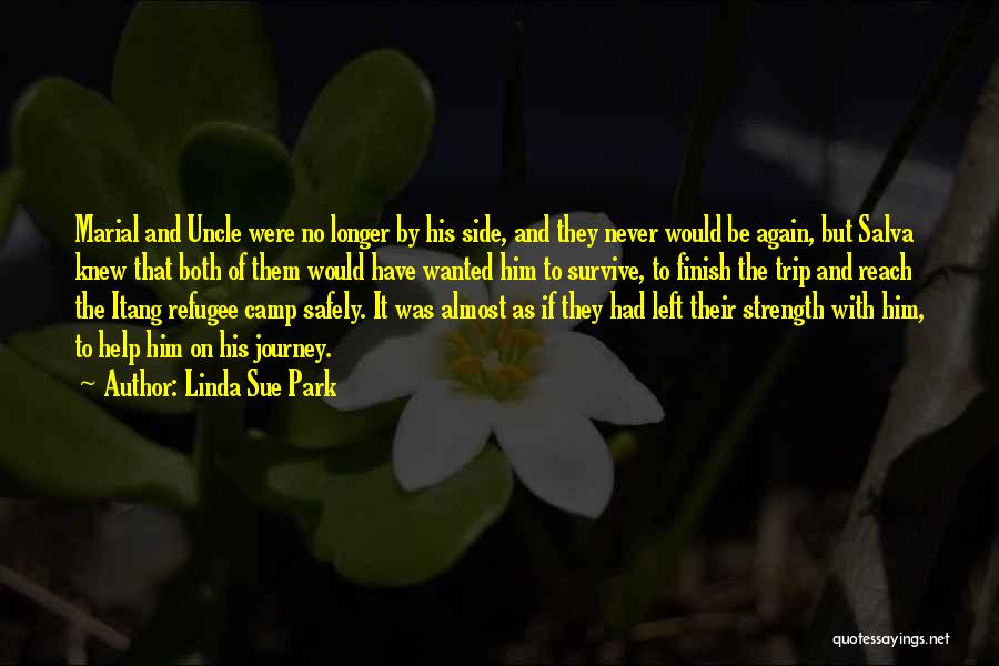 Refugee Inspirational Quotes By Linda Sue Park