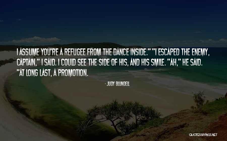 Refugee Quotes By Judy Blundell Refugee Quotes By Judy Blundell