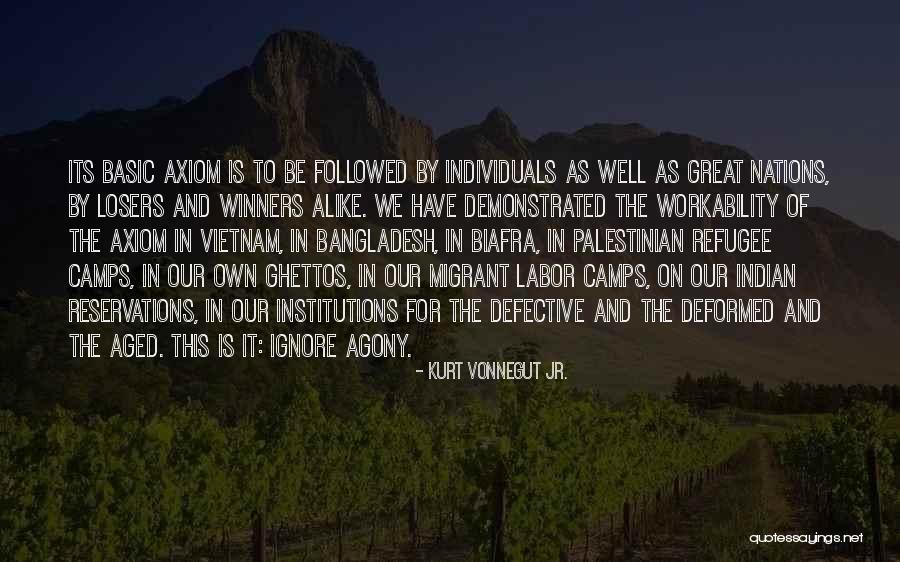 Refugee Quotes By Kurt Vonnegut Jr.