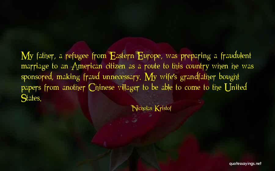 Refugee Quotes By Nicholas Kristof