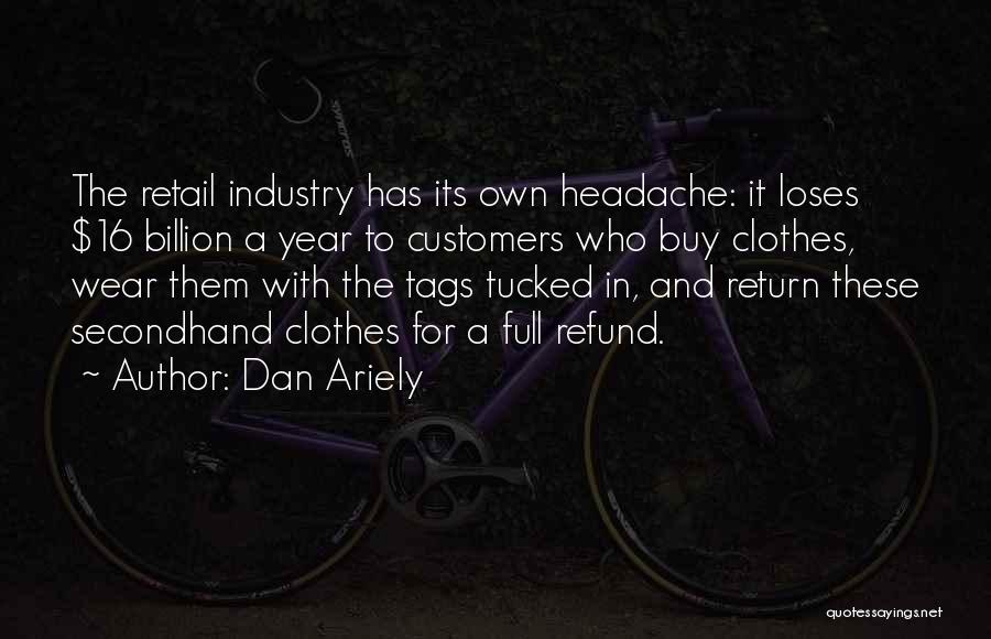 Refund Quotes By Dan Ariely
