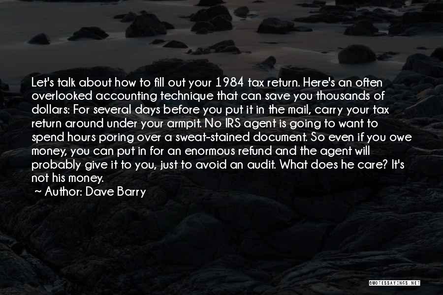 Refund Quotes By Dave Barry