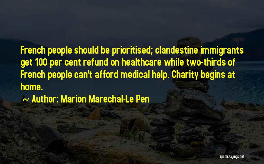 Refund Quotes By Marion Marechal-Le Pen