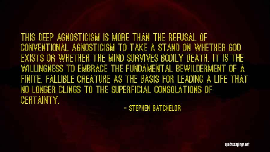 Refusal Deep Quotes By Stephen Batchelor Refusal Deep Quotes By Stephen Batchelor