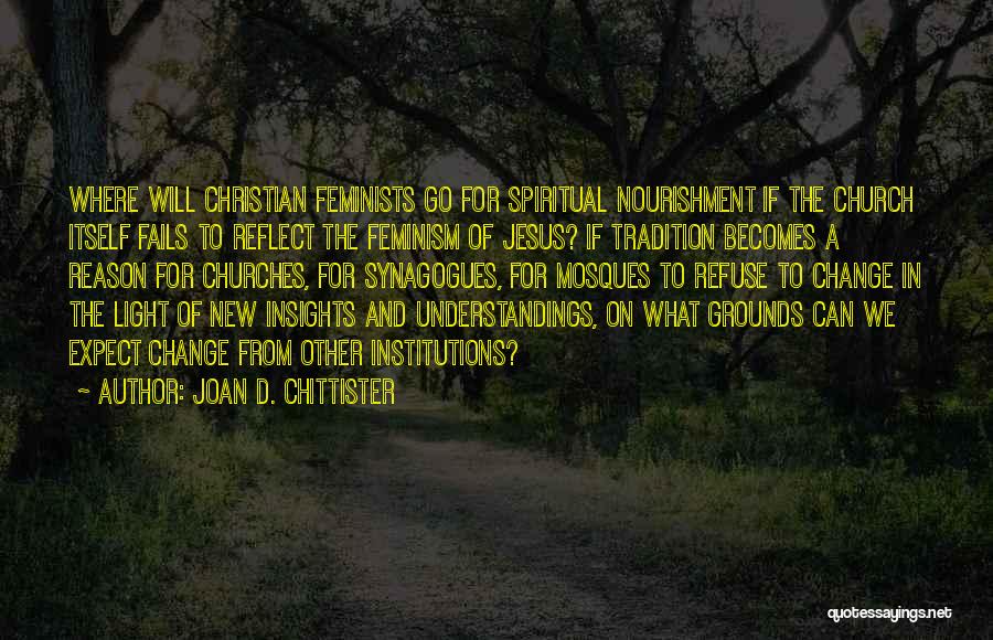 Refuse Change Quotes By Joan D. Chittister