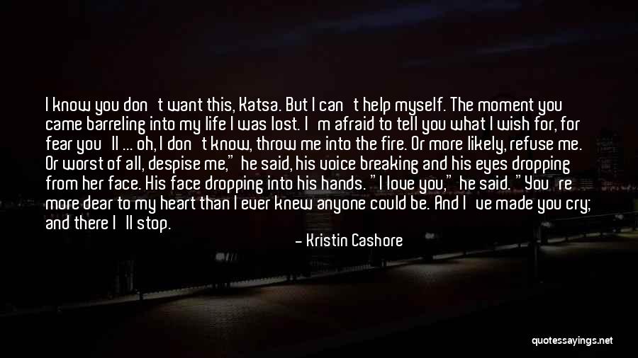 Refuse To Cry Quotes By Kristin Cashore