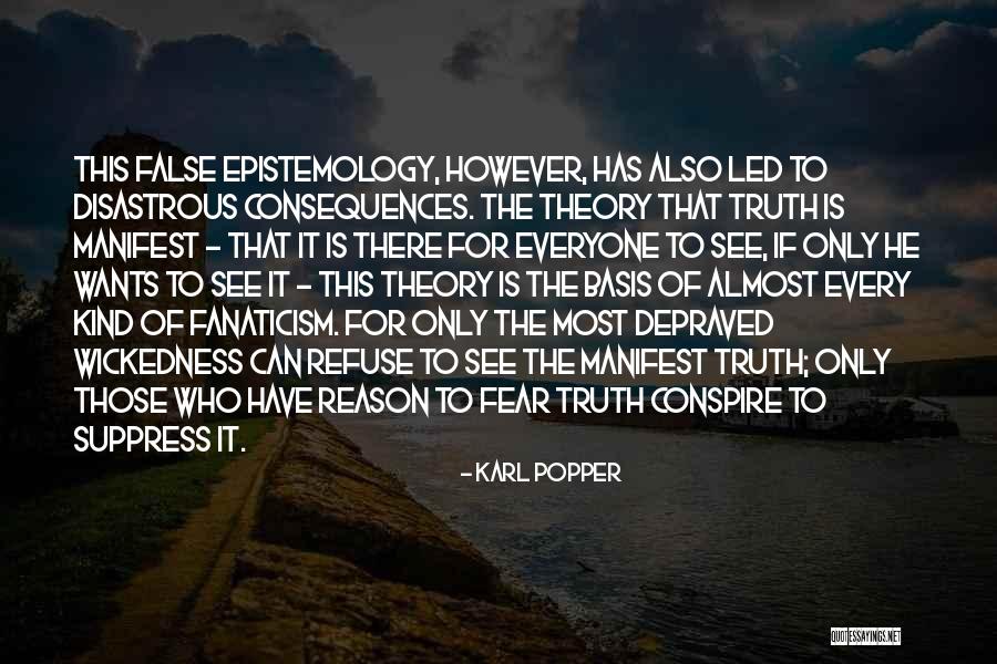 Refuse To See Quotes By Karl Popper