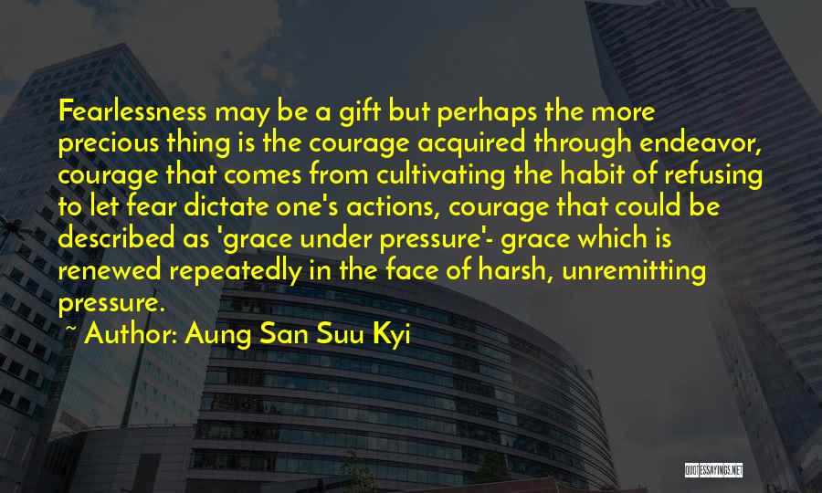 Refusing Gift Quotes By Aung San Suu Kyi
