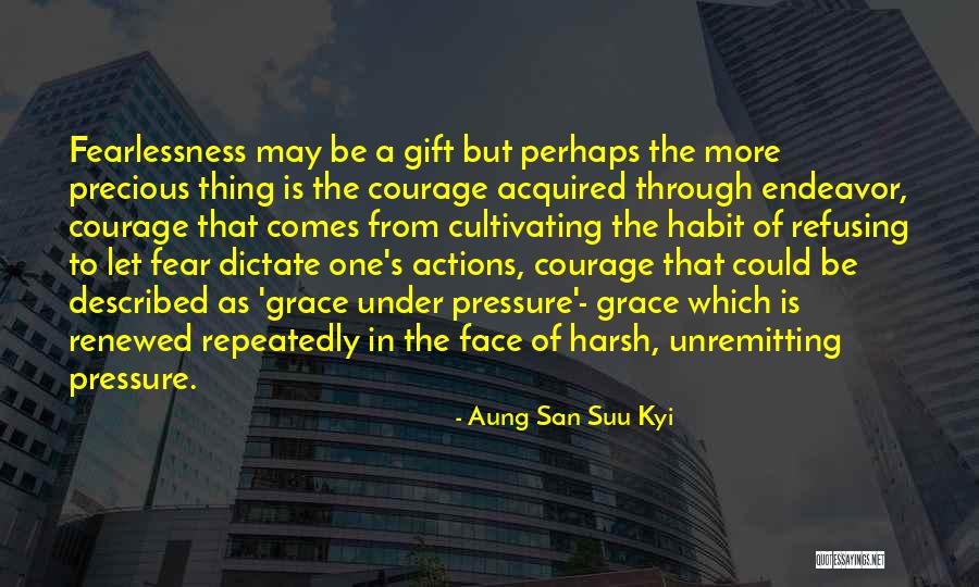 Refusing Gift Quotes By Aung San Suu Kyi