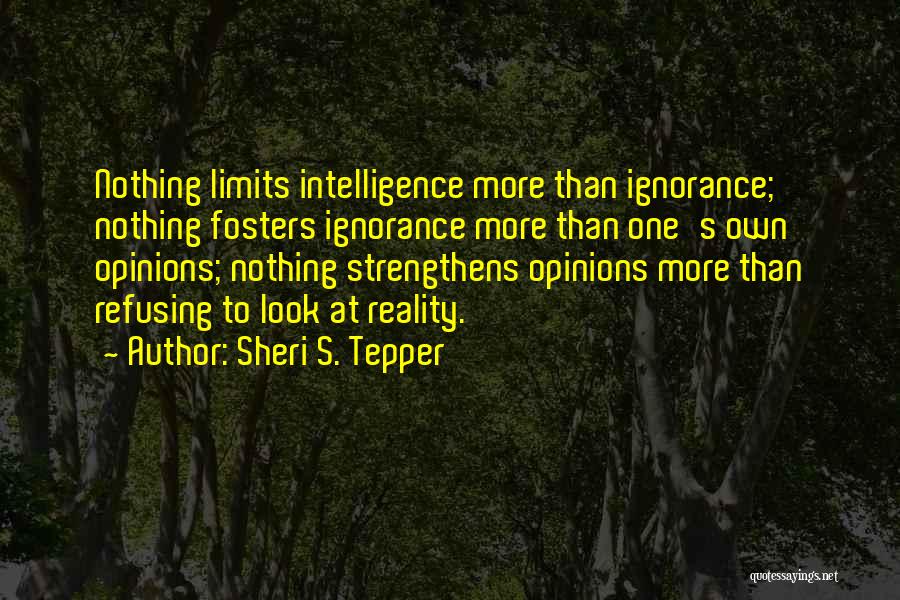 Refusing To Let Go Quotes By Sheri S. Tepper