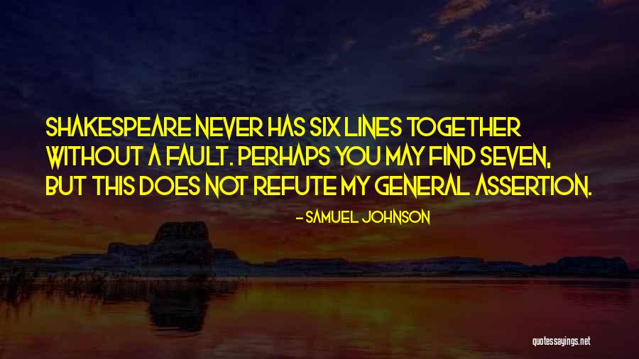 Refute Quotes By Samuel Johnson Refute Quotes By Samuel Johnson