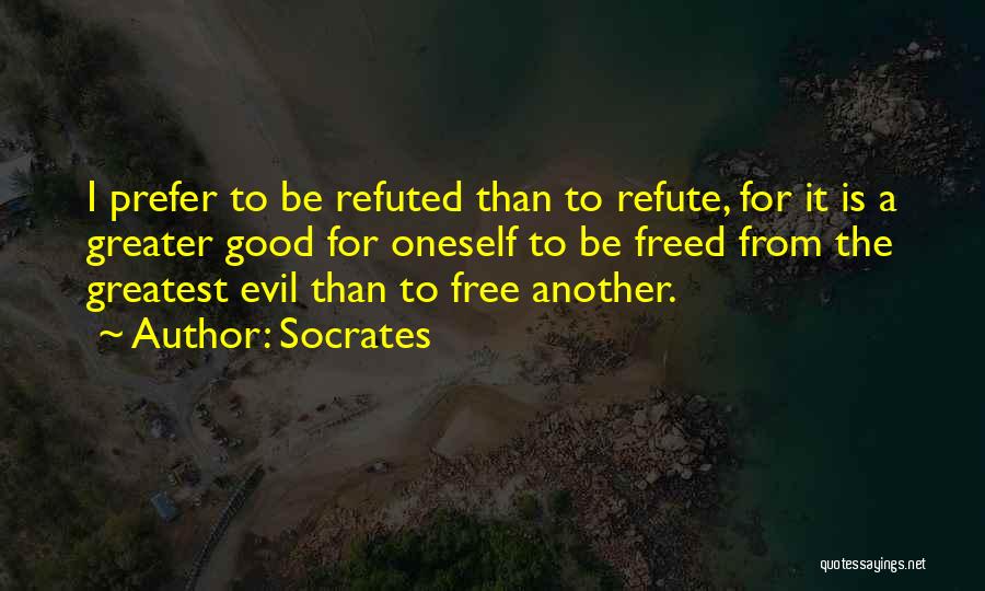 Refute Quotes By Socrates