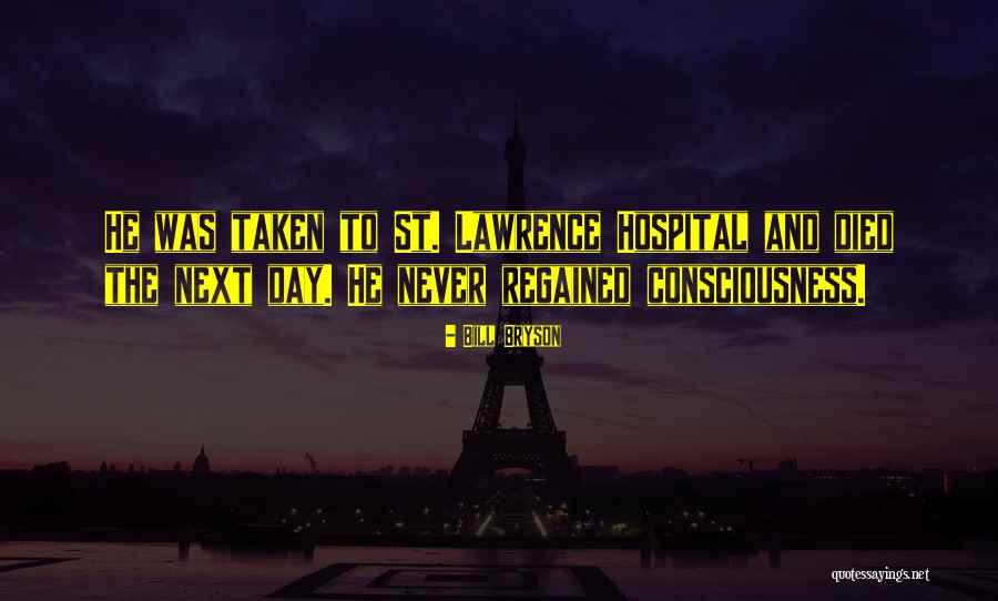 Regained Quotes By Bill Bryson