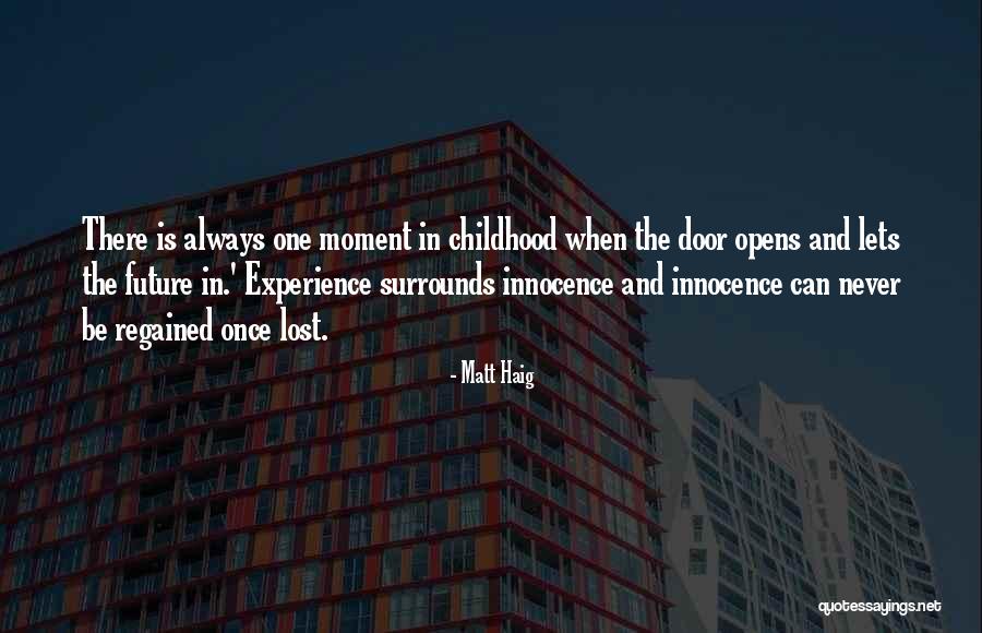 Regained Quotes By Matt Haig