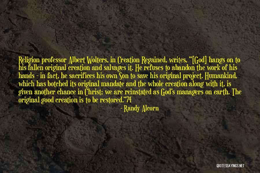 Regained Quotes By Randy Alcorn