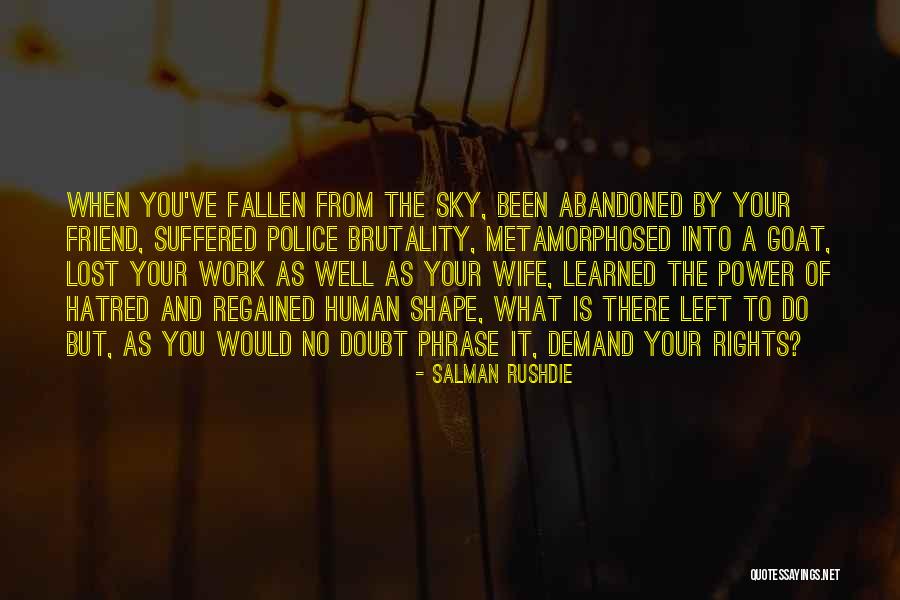 Regained Quotes By Salman Rushdie