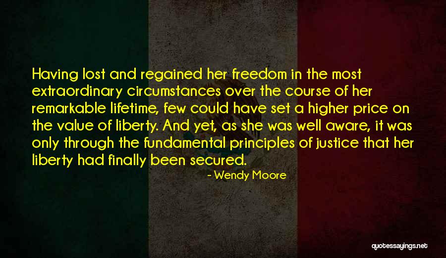 Regained Quotes By Wendy Moore