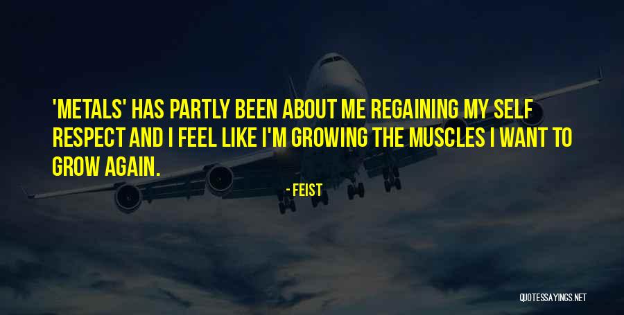 Regaining Respect Quotes By Feist