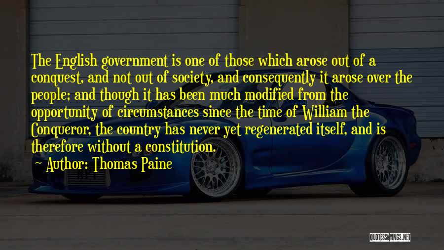 Regenerated Quotes By Thomas Paine