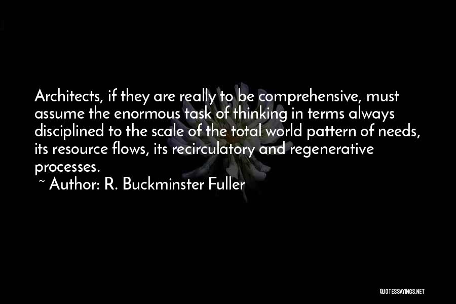 Regenerative Quotes By R. Buckminster Fuller