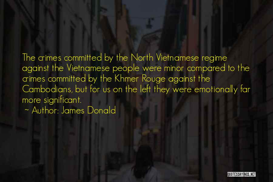 Regime Quotes By James Donald