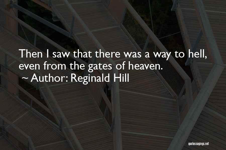 Reginald Hill Quotes 1767121