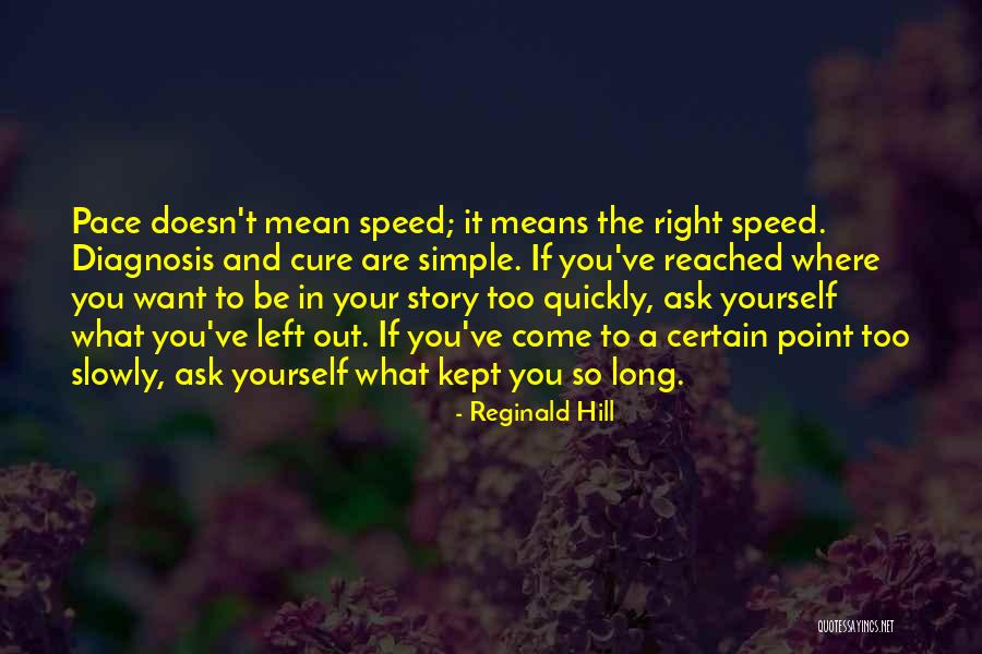 Reginald Hill Quotes 754594