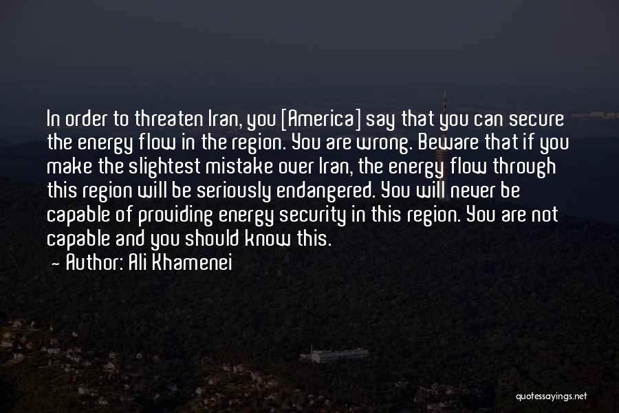 Region Quotes By Ali Khamenei