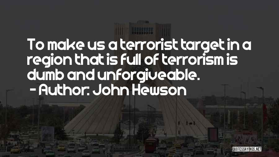 Region Quotes By John Hewson