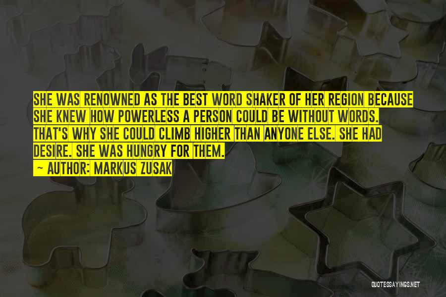 Region Quotes By Markus Zusak