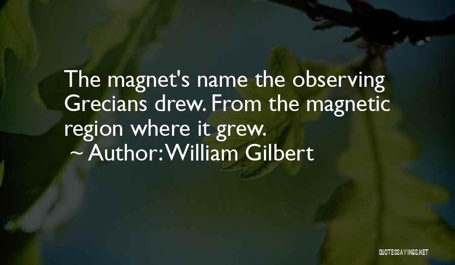 Region Quotes By William Gilbert